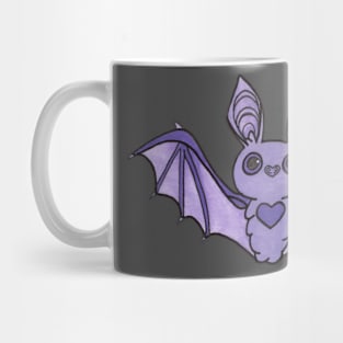 Cute Purple Bat Mug